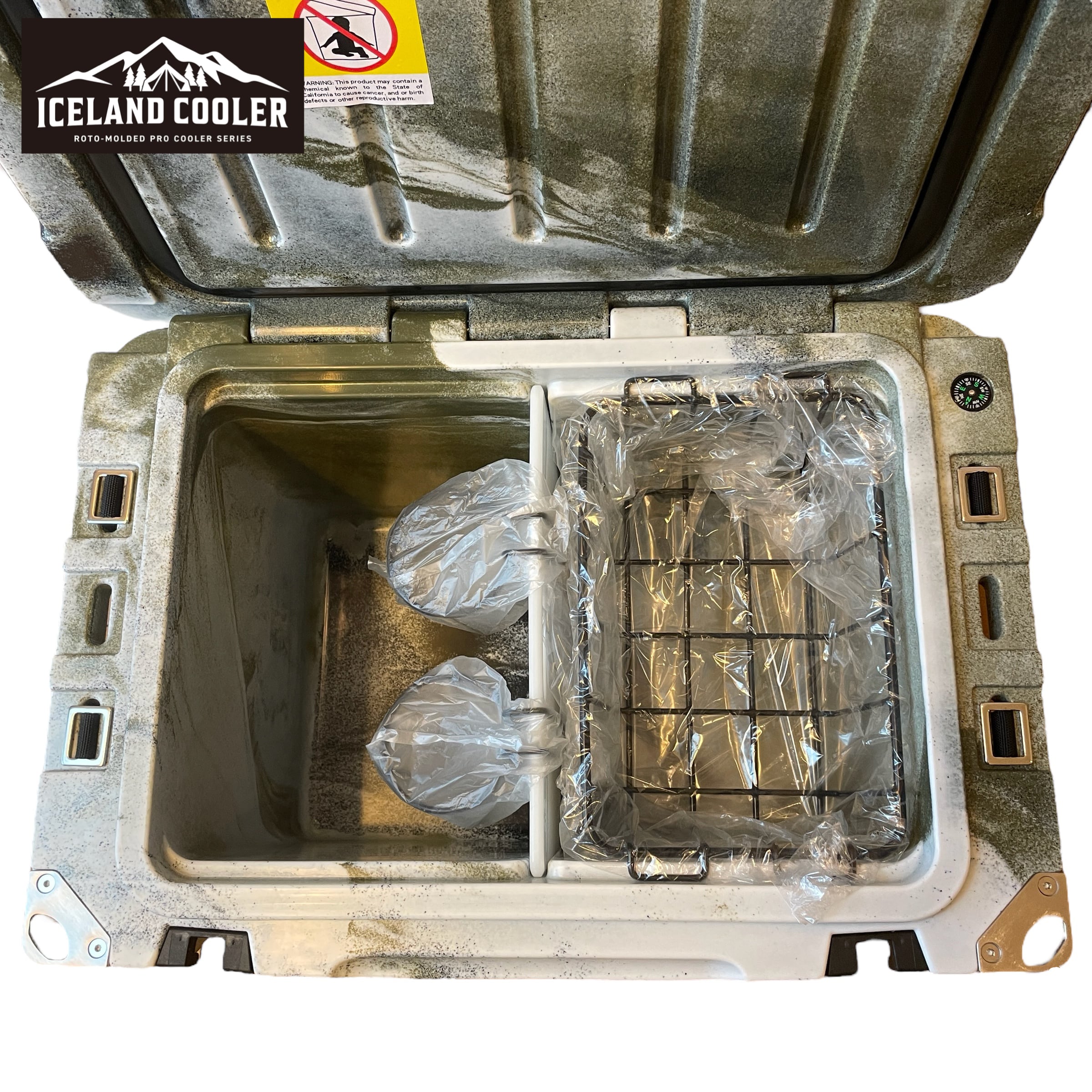 正規　New ICELANDCOOLER アイスランドクーラーボックス 35QT チャコール ICELANDCOOLER アイスランドクーラーボックス 35QT
