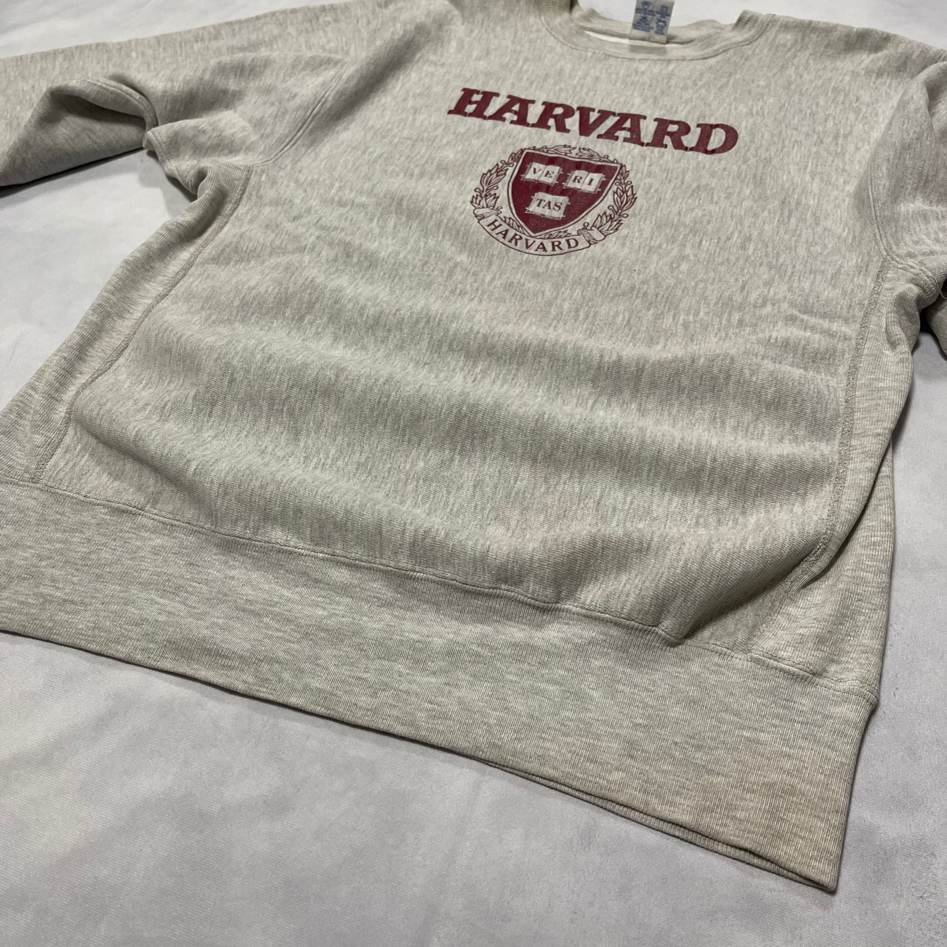 90's 刺繍タグ リバースウィーブ USA製 ハーバード Harvard