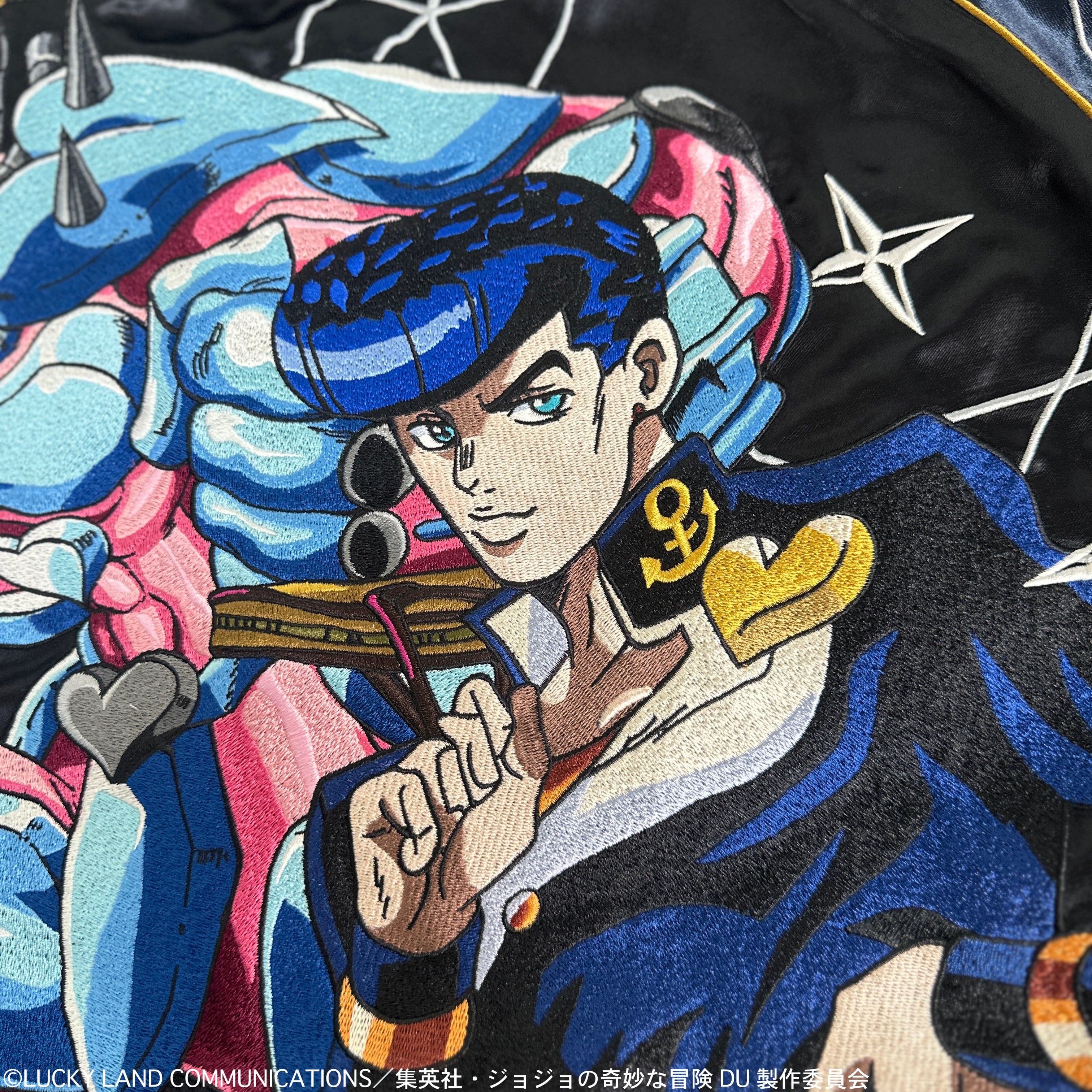 ジョジョの奇妙な冒険 東方仗助リバーシブルスカジャン 「ダイヤモンド