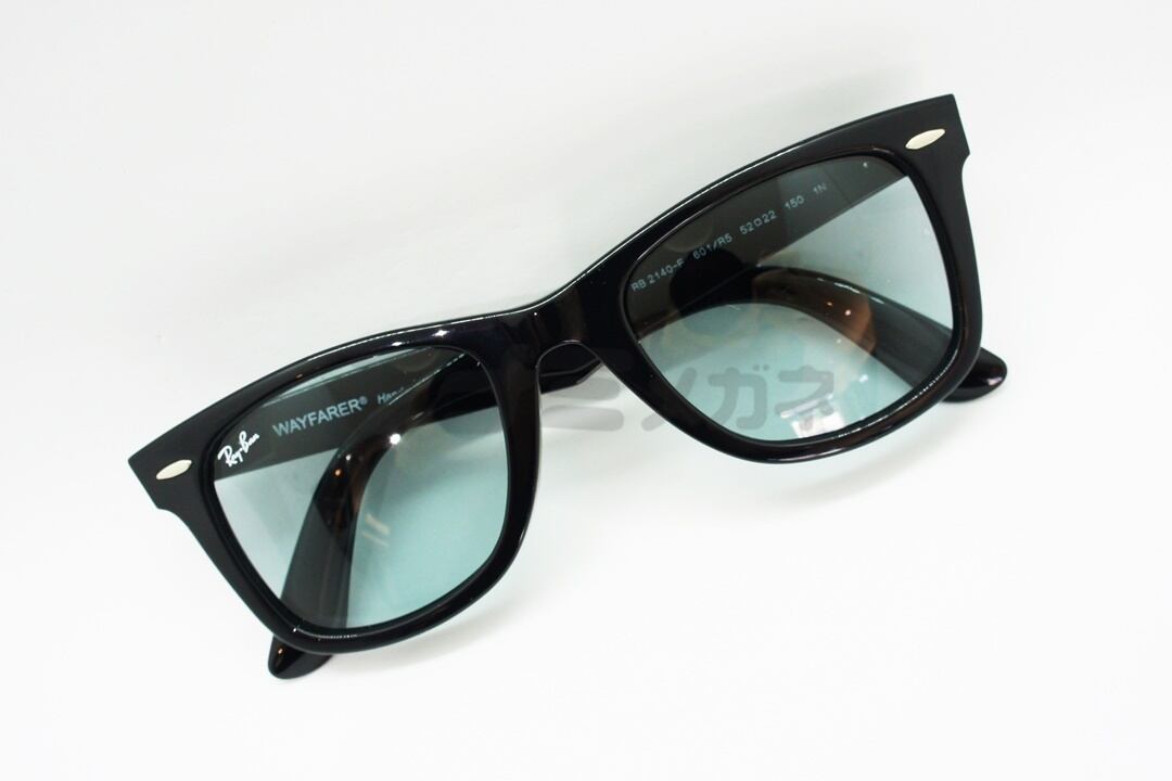 【純正ライトカラー】Ray-Ban サングラス RB2140-F 601/R5 52サイズ Wayfarer ウェリントン レイバン 正規品 グレー