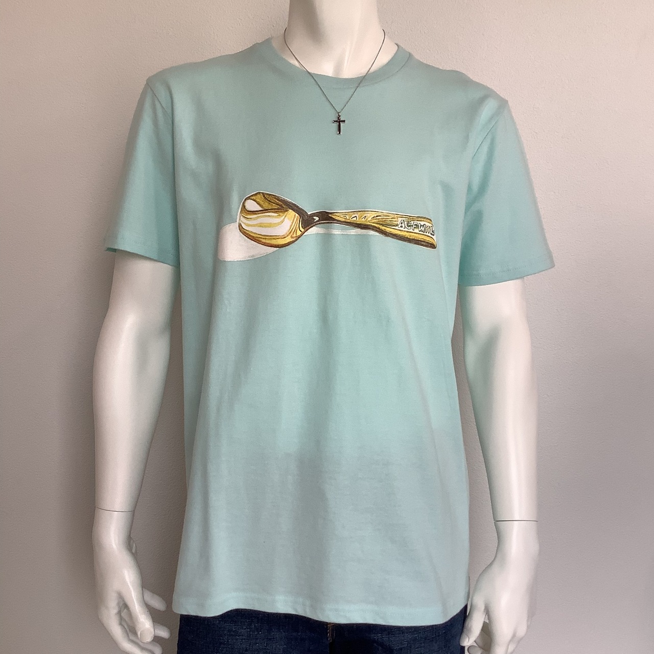 Spoon ( スプーン )  Tシャツ ライトブルー