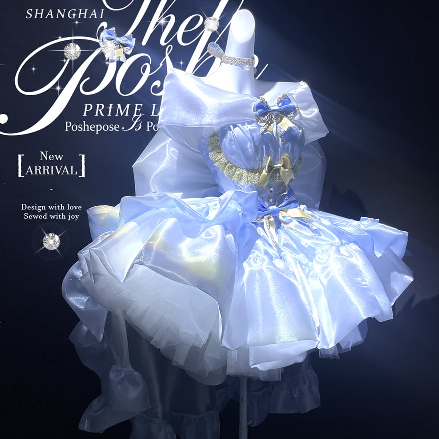 SEASONZ 甘ロリ ロリィタドレス バックリボン パーティ Angel