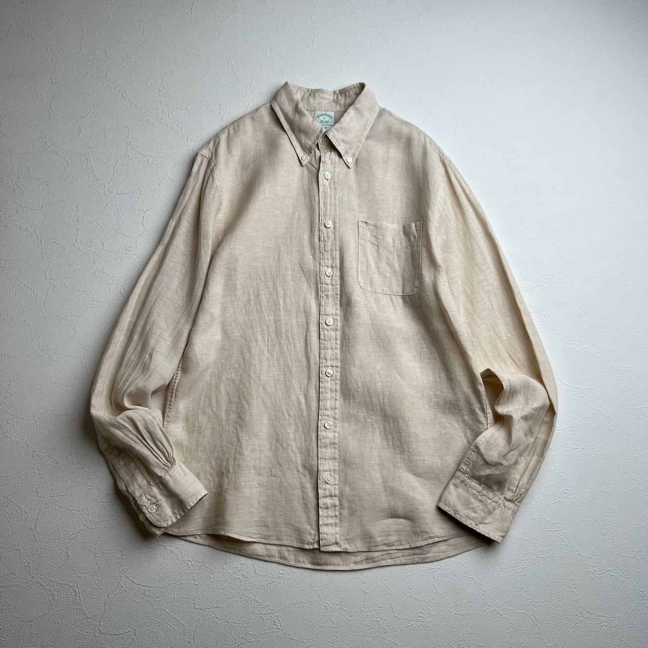 90s Ralph Lauren BLAKE シルクリネン BD 長袖シャツ ラルフローレン