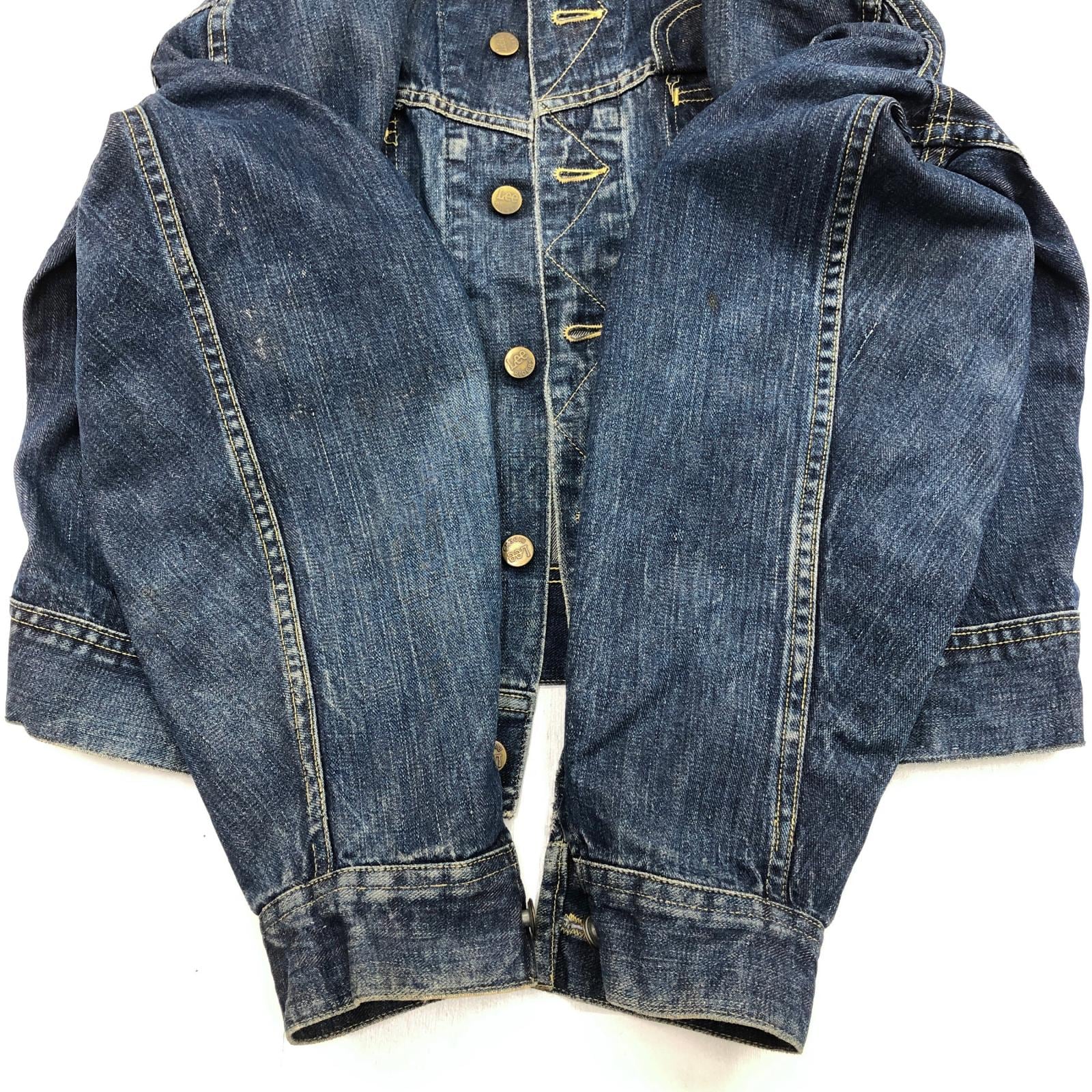 LEE リー 101-J 60年代 USA製 色濃い目 デニム ジャケット トラッカー