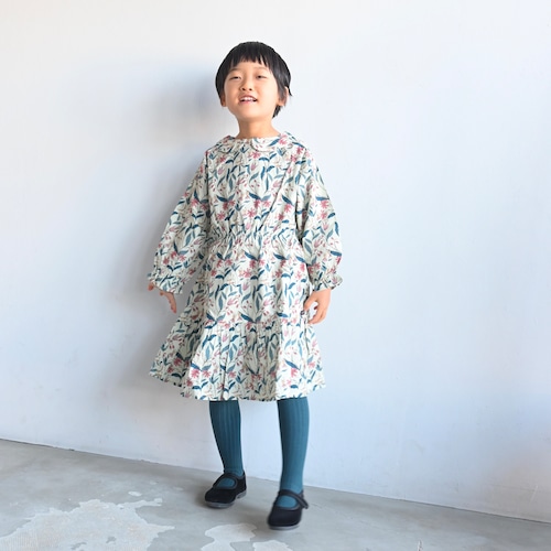 《A MONDAY 2023AW》Katrine Dress / Anise Flower Print / 6Y