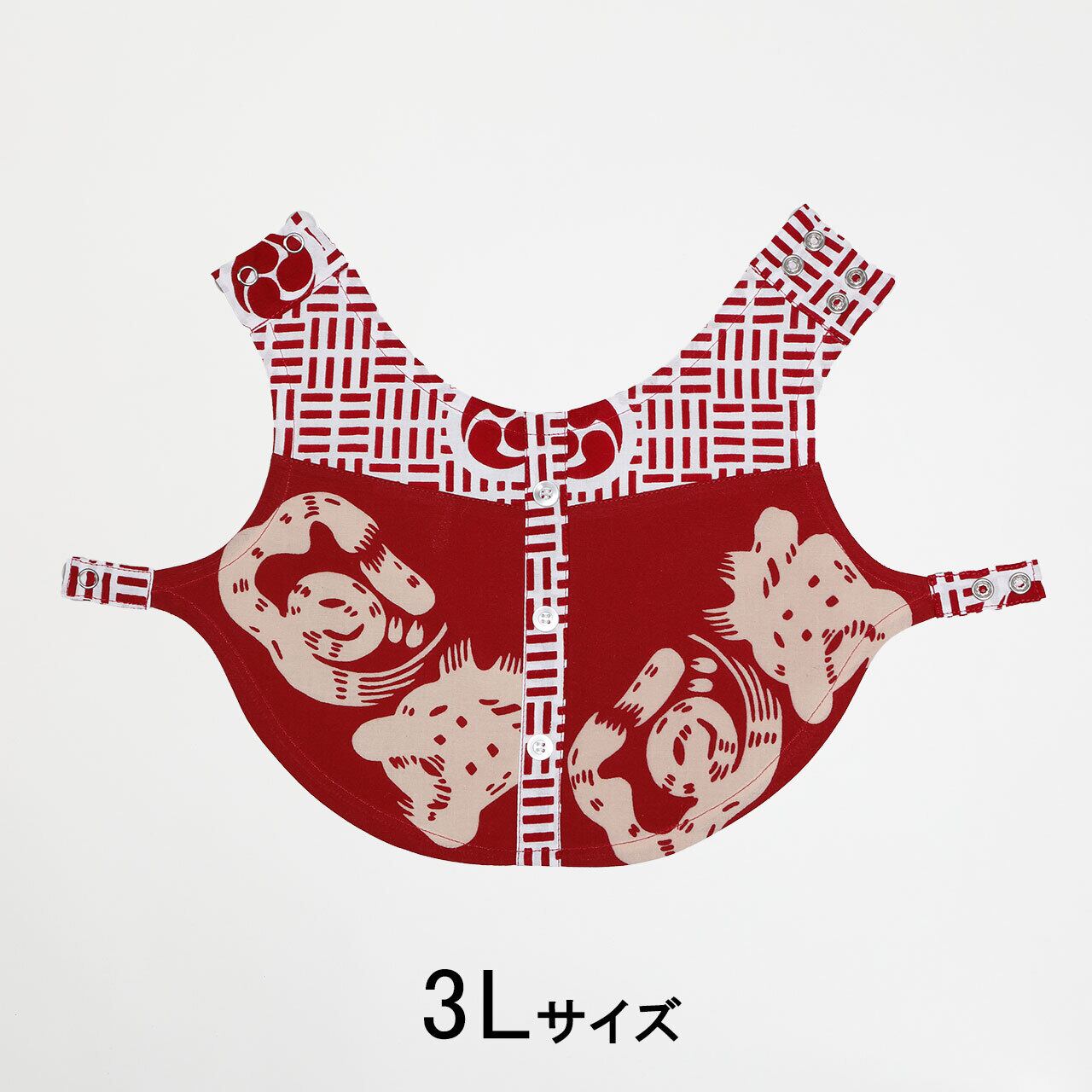 魚河岸 ワンちゃんシャツ 【3Lサイズ】【型番:10018】