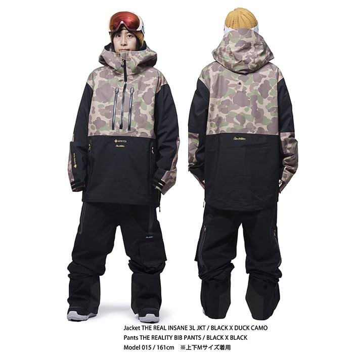 REW 『 REAL INSANE 3L JKT 04 』24-25 GORE-TEX スノーボード ウェア 