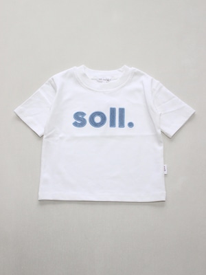 Soll. the label  Kids Soll Denim Logo Tee - Original