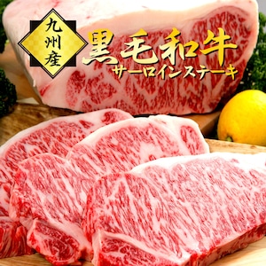 九州産 黒毛和牛 サーロインステーキ 250g×2枚 合計500g 国産牛 お肉 牛肉 冷凍 国産 WAGYU 【送料無料】 プレゼント ギフト お祝い 誕生日 取り寄せ お歳暮 敬老の日 サプライズ