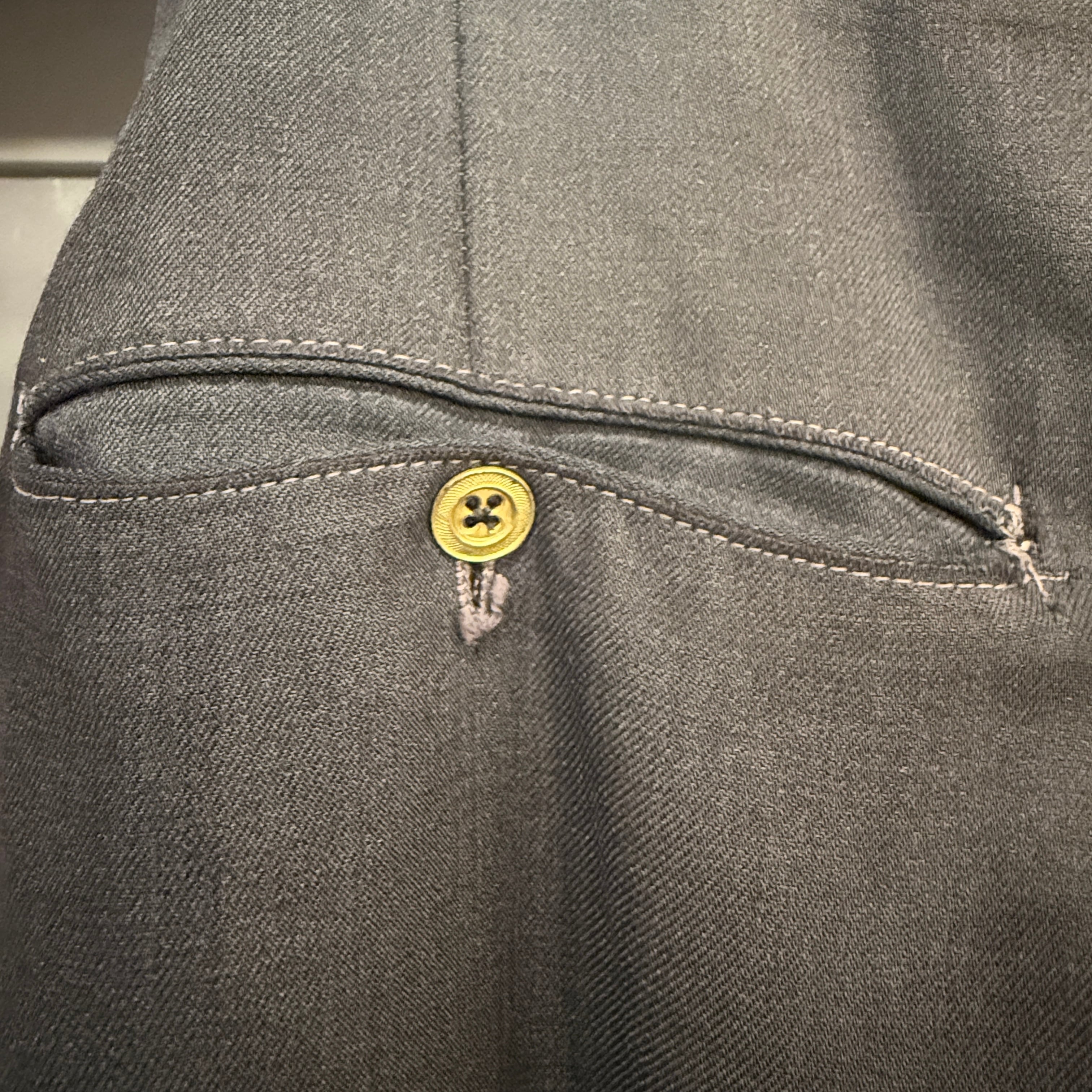 50s Wool Gabardine Slacks | VOSTOK