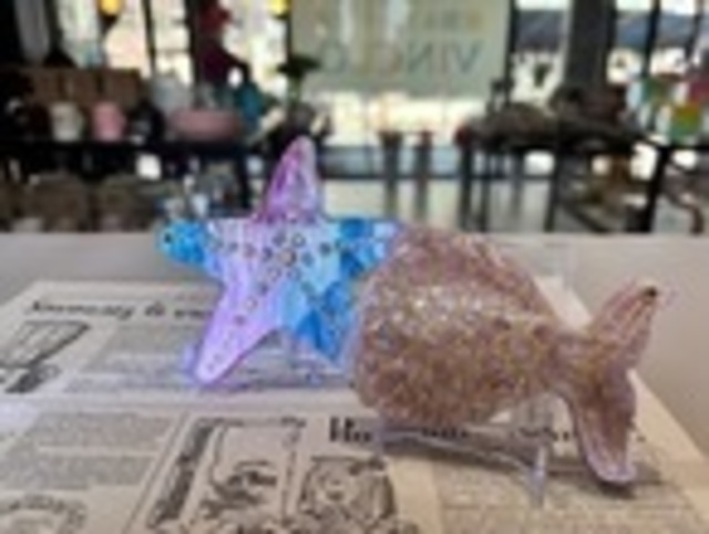 コンパクトミラー ハンドミラー ヒトデStarfish 手鏡