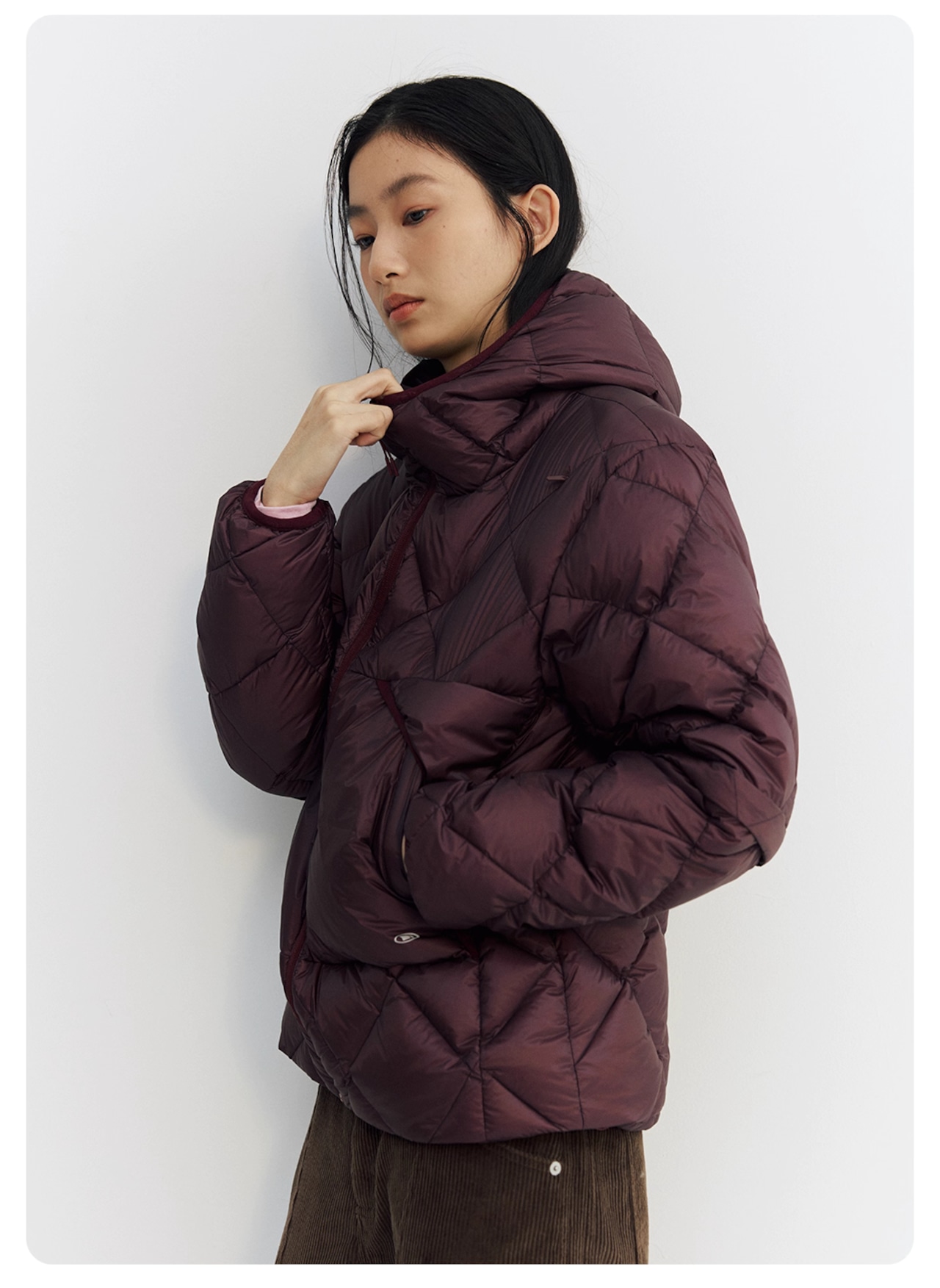 NORYBRAND Diamond Quilt Water Resistant Down