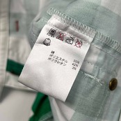 FILA GOLF フィラゴルフ チェック ショートパンツ M/グリーン系 レディース