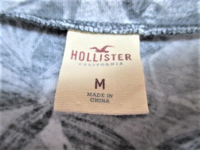 Hollister ホリスター サーフ 総柄 プリント Tシャツ 半袖/メンズ/M ...