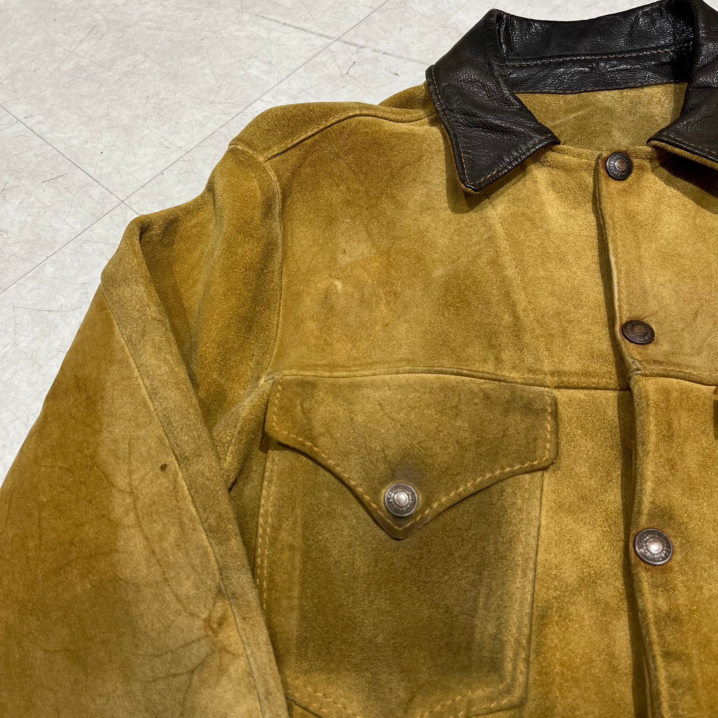 50s Levi's Short Horn Suede Lether Jacket 50年代 リーバイス 50s Levi's Short Horn Suede Lether Jacket 50年代 リーバイス