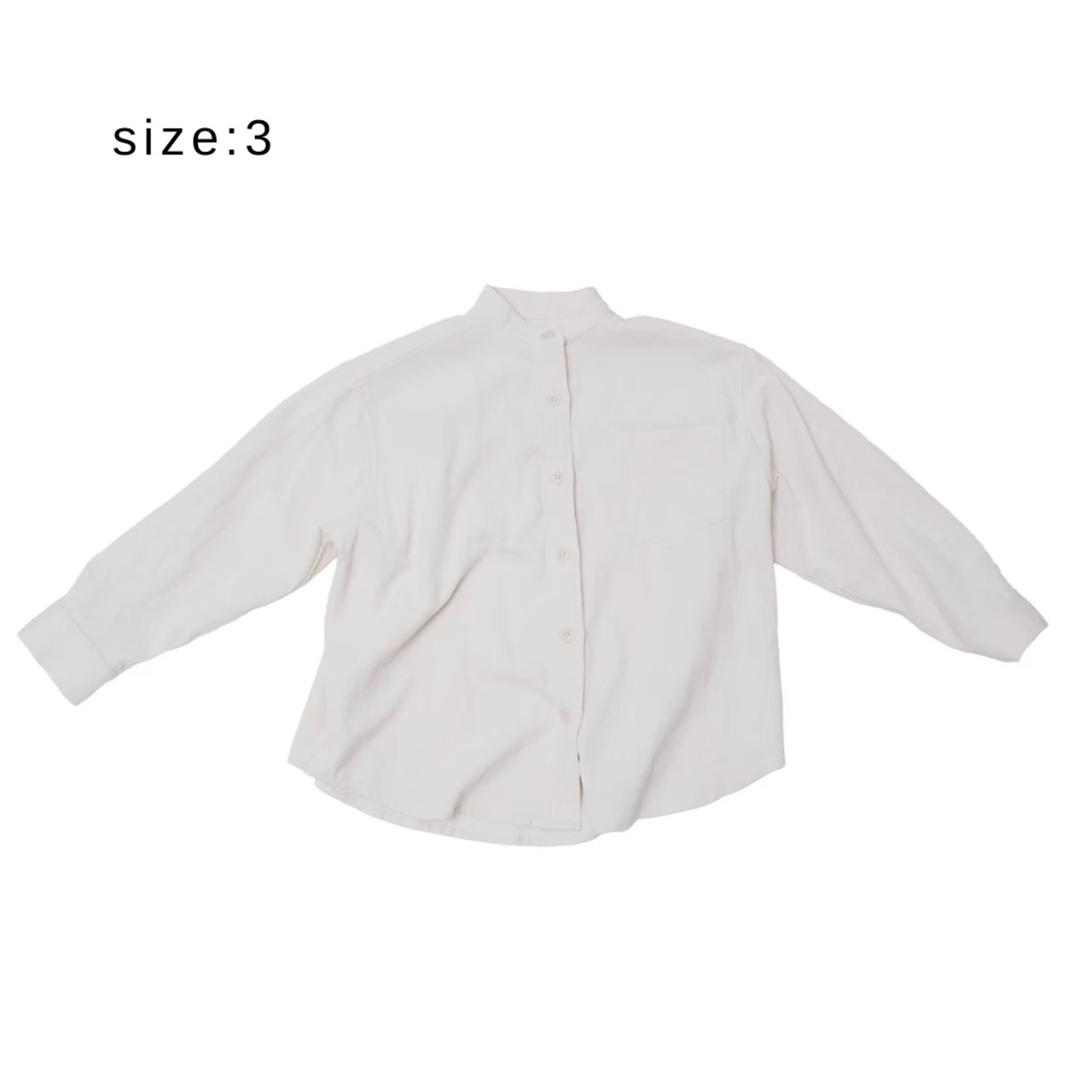 【KIDS】also【ADULT】over shirt /SIZE3