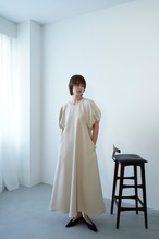 CLANE クラネ　NECK RIBBON LANTERN SLEEVE ONE PIECE