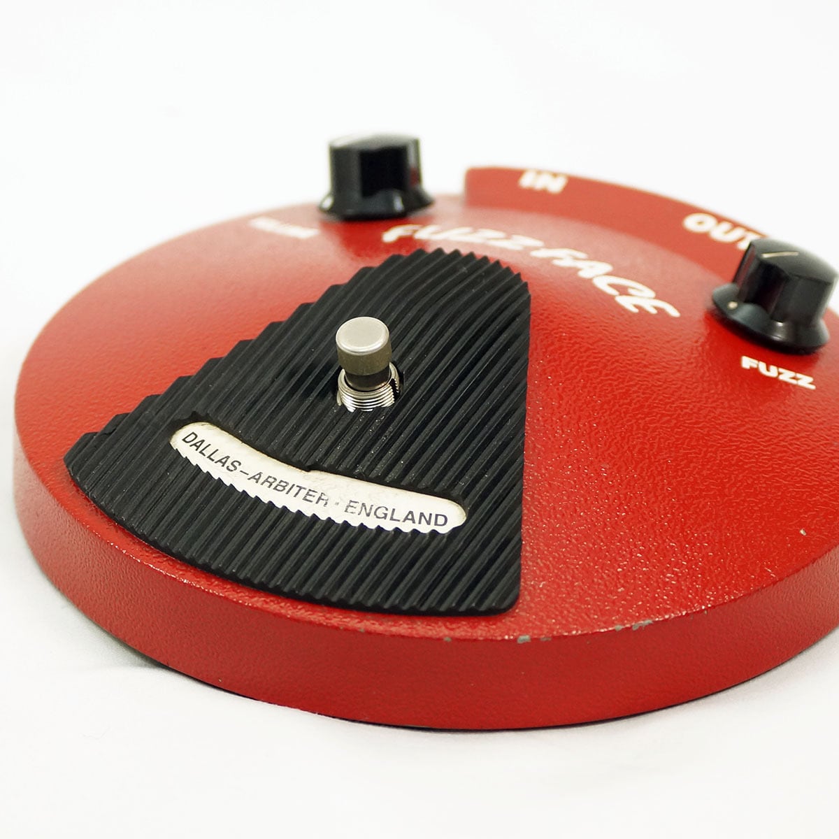 Jim Dunlop Fuzz Face Red Large w/ NTE102 Transistor [USED