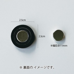 社章 ブローチ（10個入）_ オリジナルマーク-01　マグネット式 軽量（brooch）bro-0001
