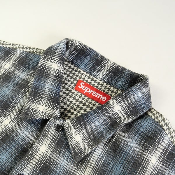 Size【L】 SUPREME シュプリーム 23AW Houndstooth Plaid Flannel