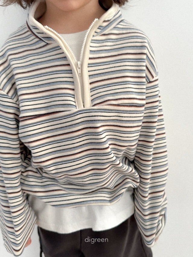 【即納】rolly half-zip / digreen