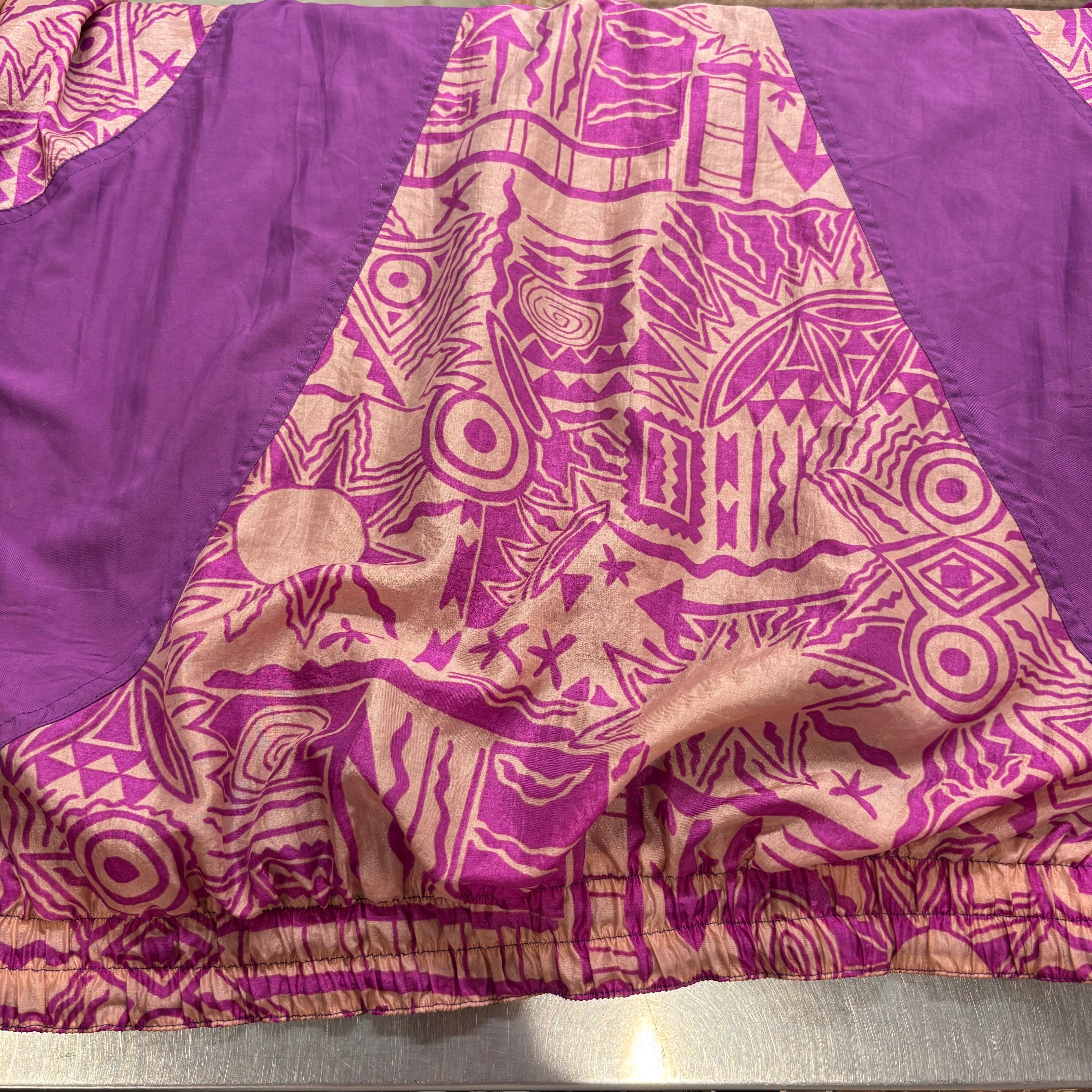 Ⓚadidas 総柄 P/O JACKET PURPLE OLD | safarionline