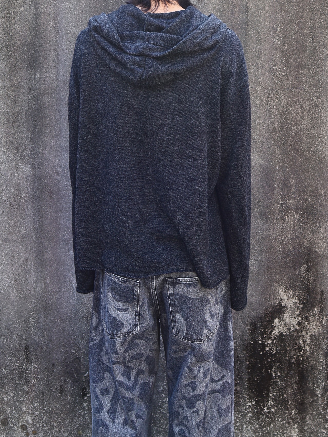 【26aw/ROLDSKOV】rambo hoodie grey