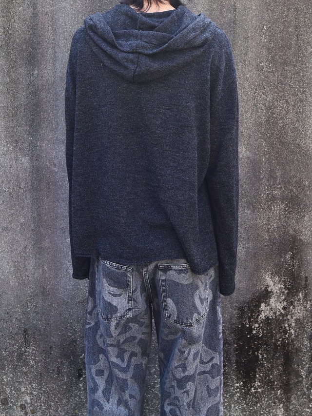 【26aw/ROLDSKOV】rambo hoodie grey