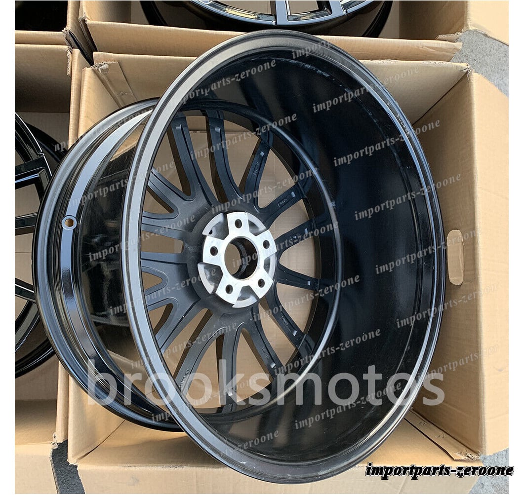 20インチホイール 20インチ 新品グロスブラックスタイルホイール 2018+ BMW X7 G07 5x112