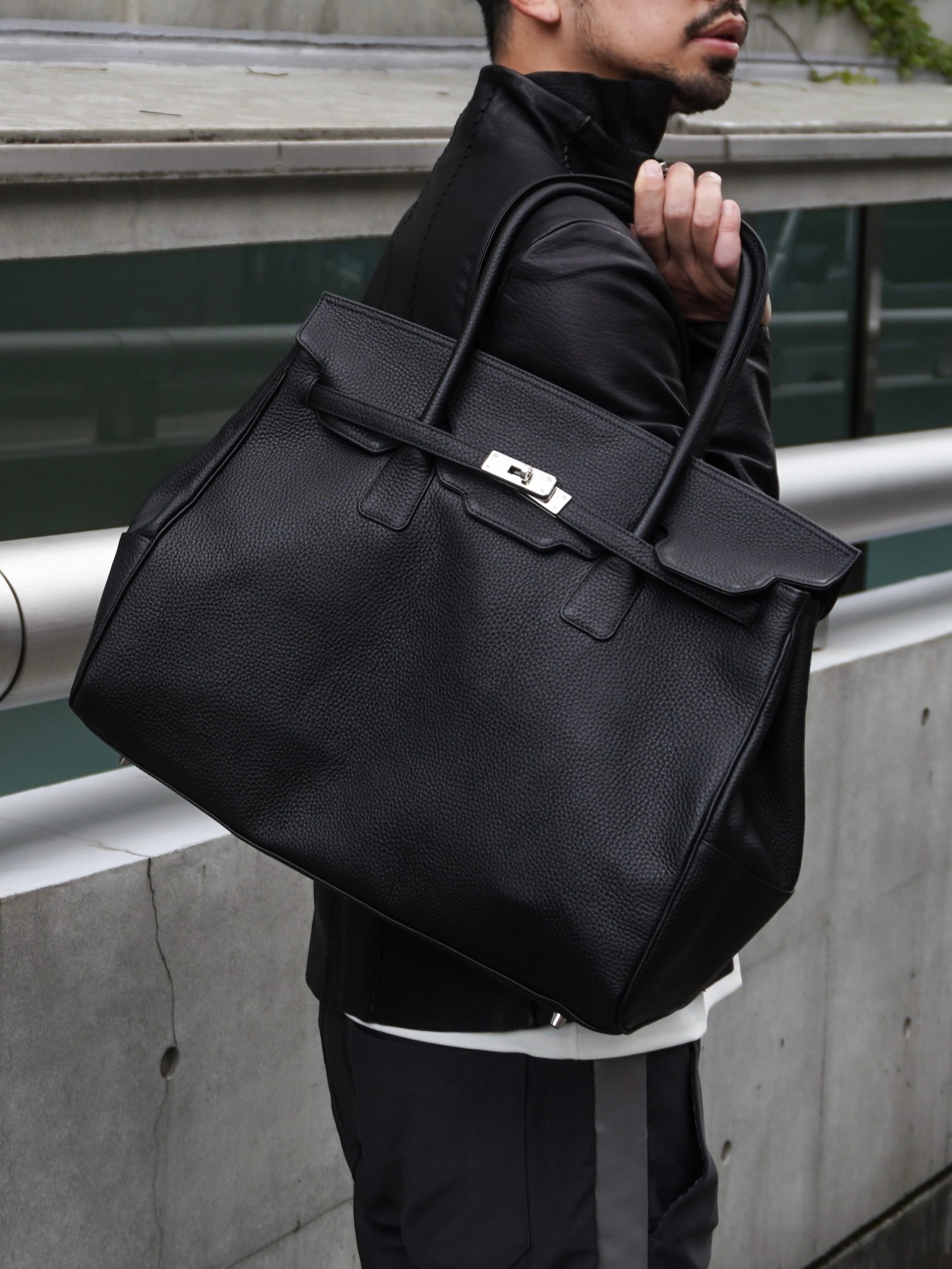 A-croire Grand Italian Leather Totebag | EUROKENVY®︎