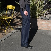 OLD JOE / DOUBLE-PLEATED SMARTY TROUSER