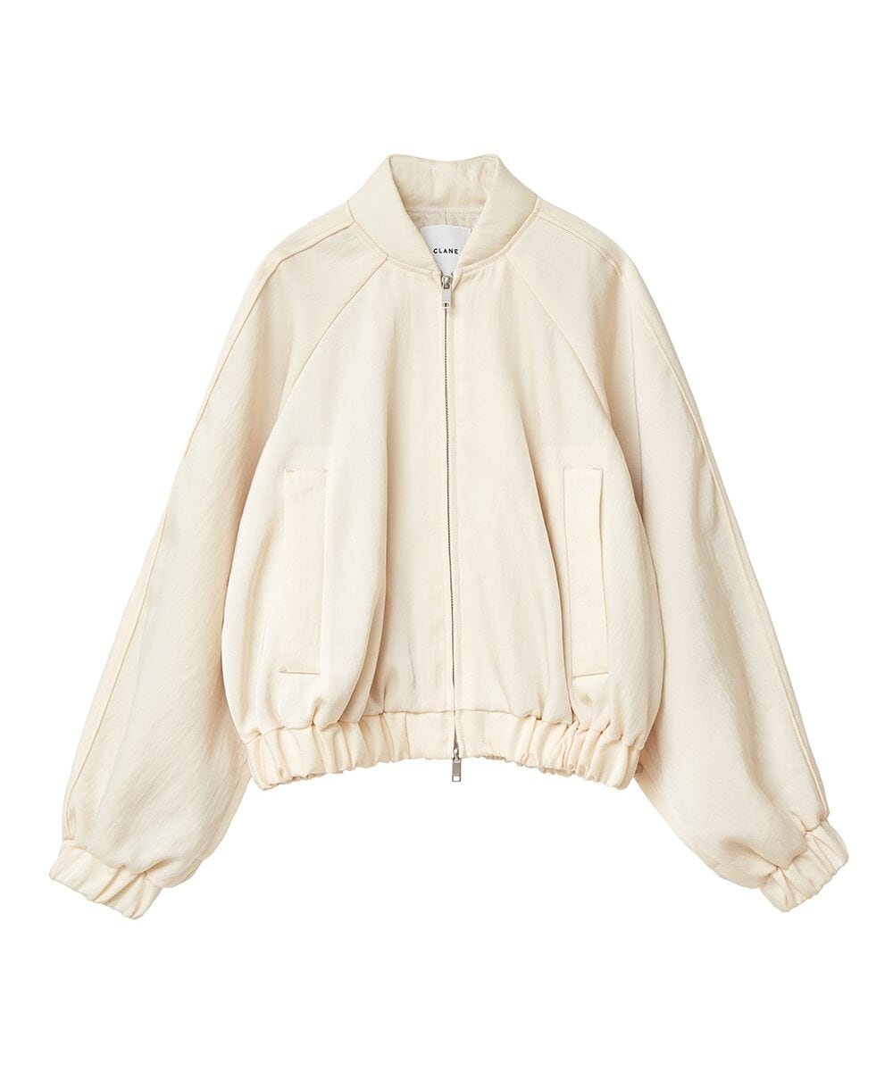 CLANE(クラネ) MODE JERSEY BLOUSON IVORY | サウスオレンジ｜メンズ