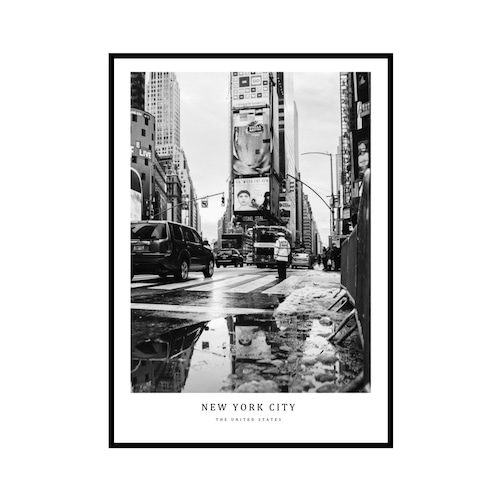 "NEW YORK CITY" US - POSTER [SD-000592] A4サイズ ポスター単品