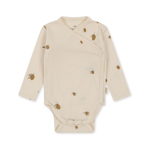 NEWBORN BODY GOTS LEMON【Konges Sloejd  コンゲススロイド】オーガニックコットン　出産祝い　プレゼント　定番人気商品　レモン