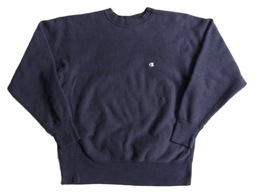 80's CHAMPION チャンピオン 無地 胸ワンポイント トリコタグ リバース