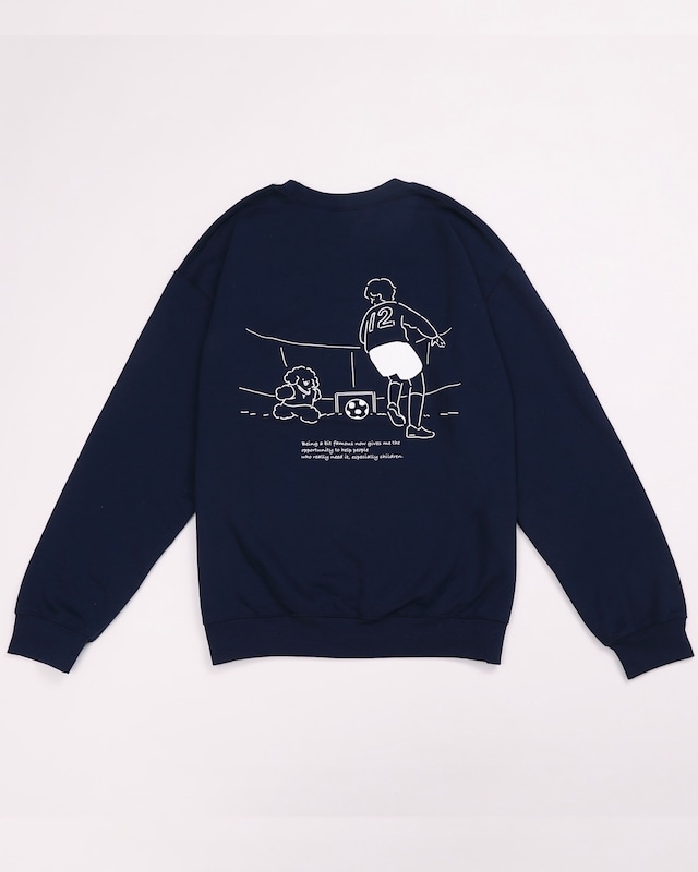 Soccer Sweat shirts Navy