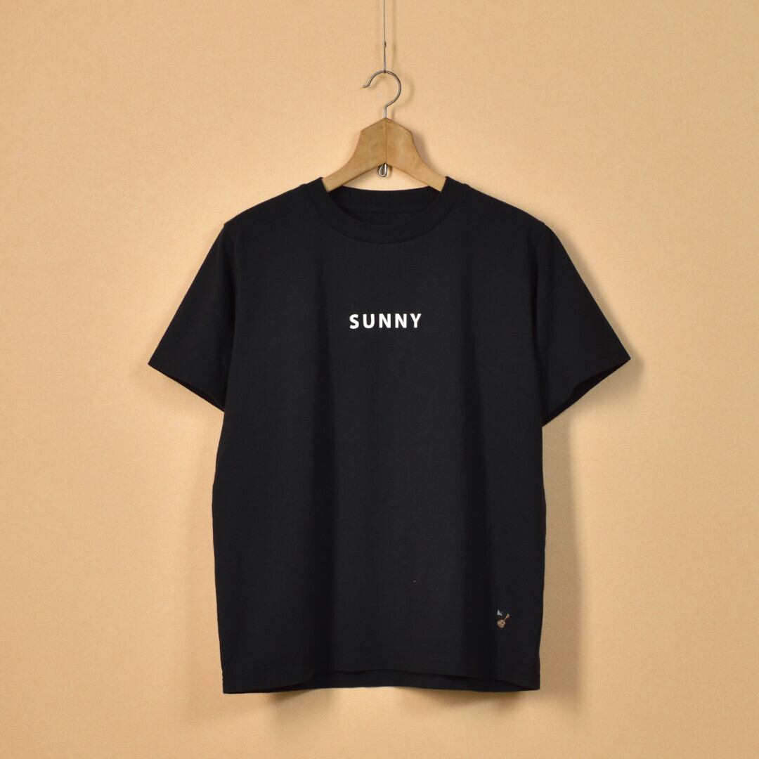 快晴堂 カイセイドウ 海上がりUNI Tシャツ SUNNY 「ある晴れた日の午後に」・まっ黒 毎年、リピーターが多いTシャツです