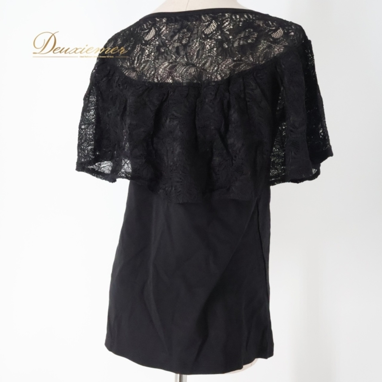 フラダンス 衣装 トップス エムエムジェイ　モダニスティック ブラック系 mmj modernistic ワンカラー レース 透け感 シンプル かわいい 上品 きれい おしゃれ 華やか ハワイアン アロハ ハワイアンプリント フラ ダンス レッスン 練習