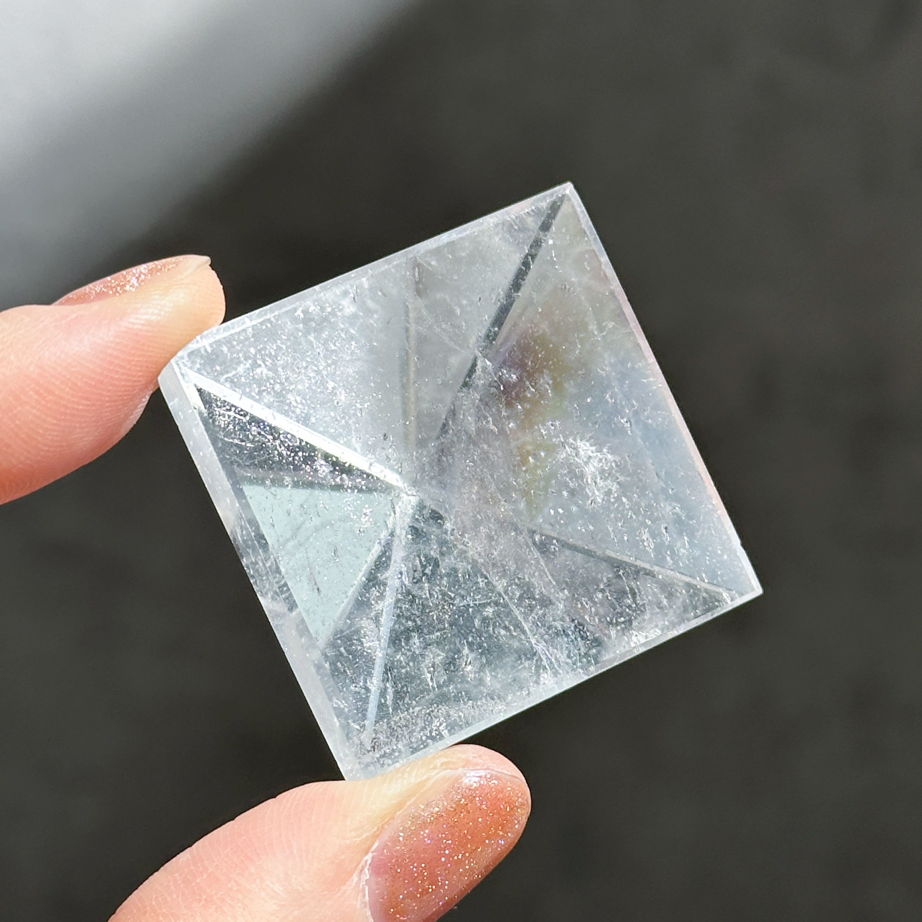 クリアクォーツピラミッド04◇Clear Quartz◇天然石・鉱物