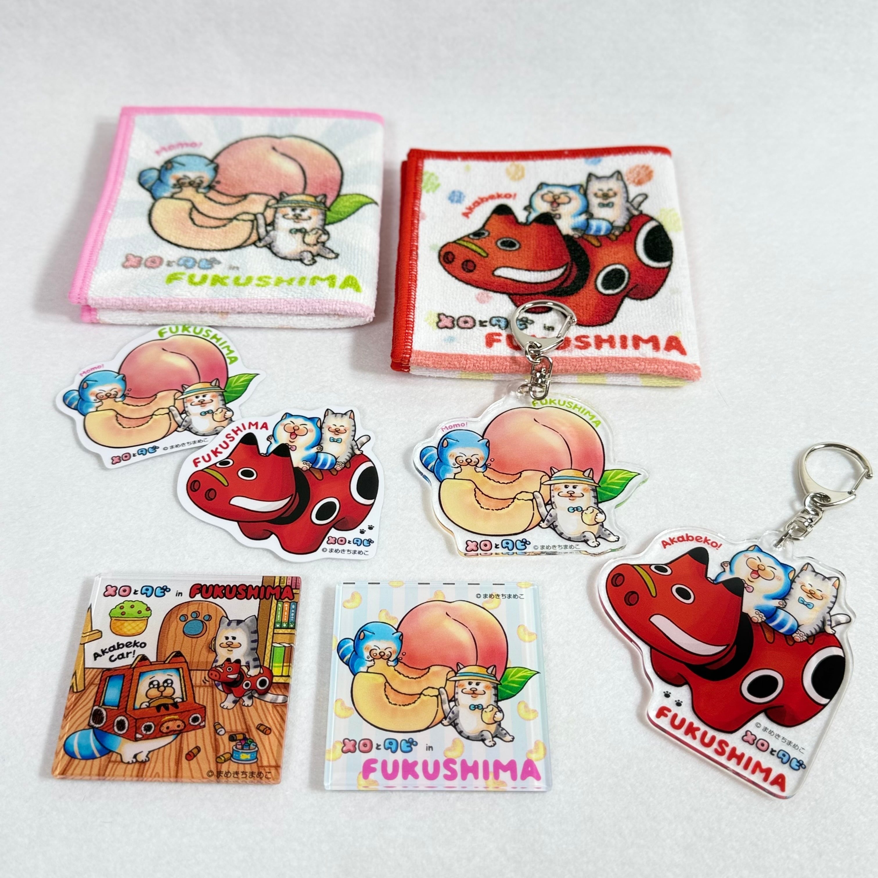 メロとタビ福島 アクリルマグネット | TORCH-Online Shop-