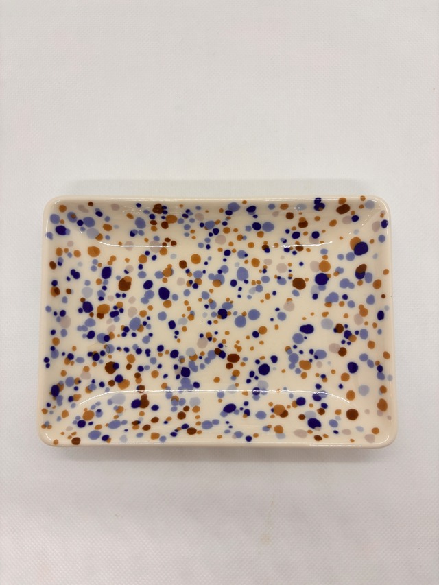 ｲｯﾀﾗ iittala  OTC ﾍﾚ A6ﾌﾟﾚｰﾄ 10x15cm ﾌﾞﾙｰﾌﾞﾗｳﾝ  [カラー: ブルーブラウン]