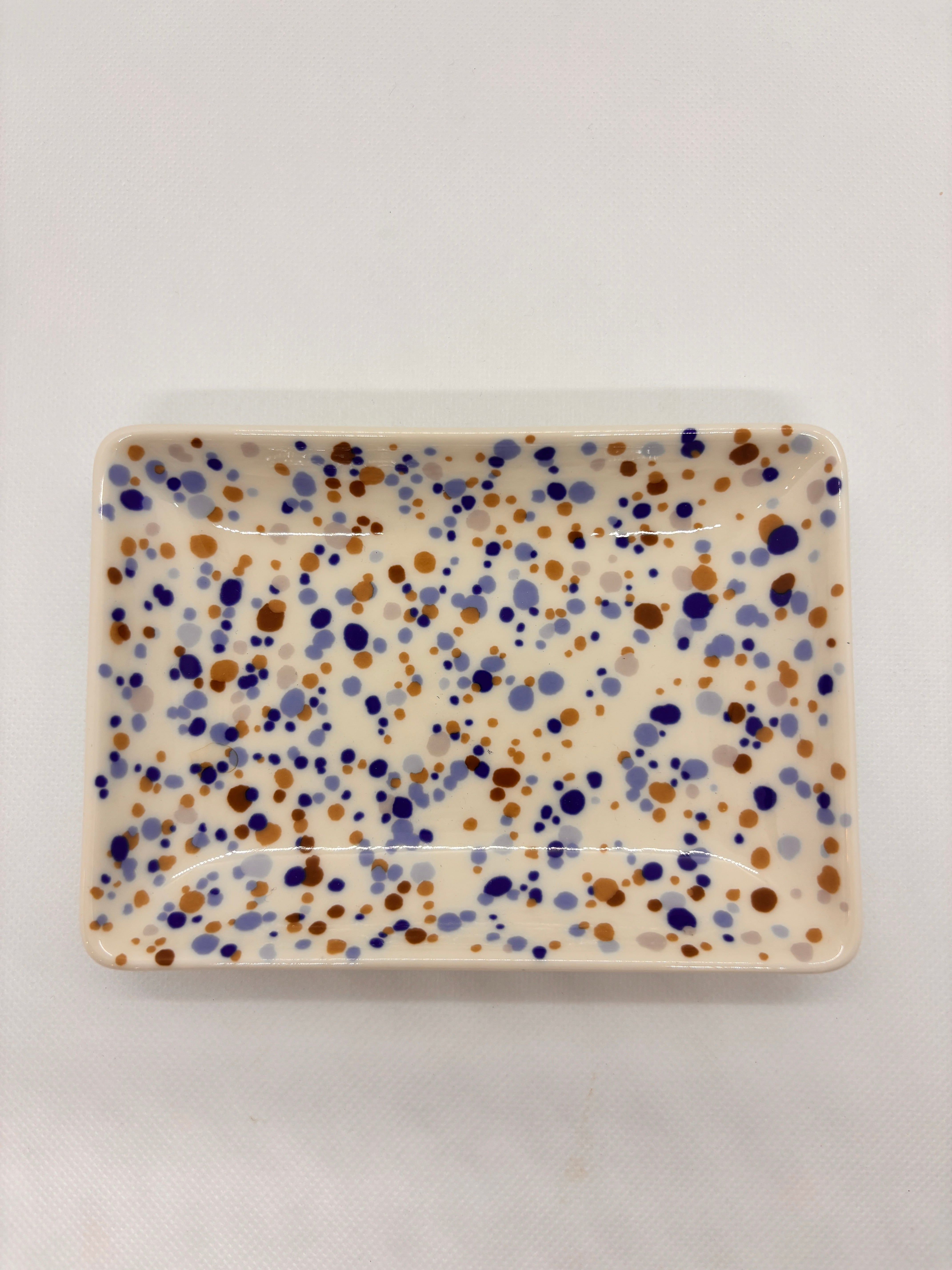 ｲｯﾀﾗ iittala  OTC ﾍﾚ A6ﾌﾟﾚｰﾄ 10x15cm ﾌﾞﾙｰﾌﾞﾗｳﾝ  [カラー: ブルーブラウン]