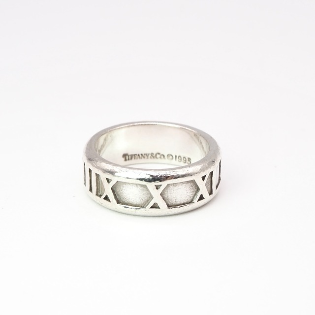 Tiffany&Co. 約8号 アトラス リング シルバー925 ティファニー