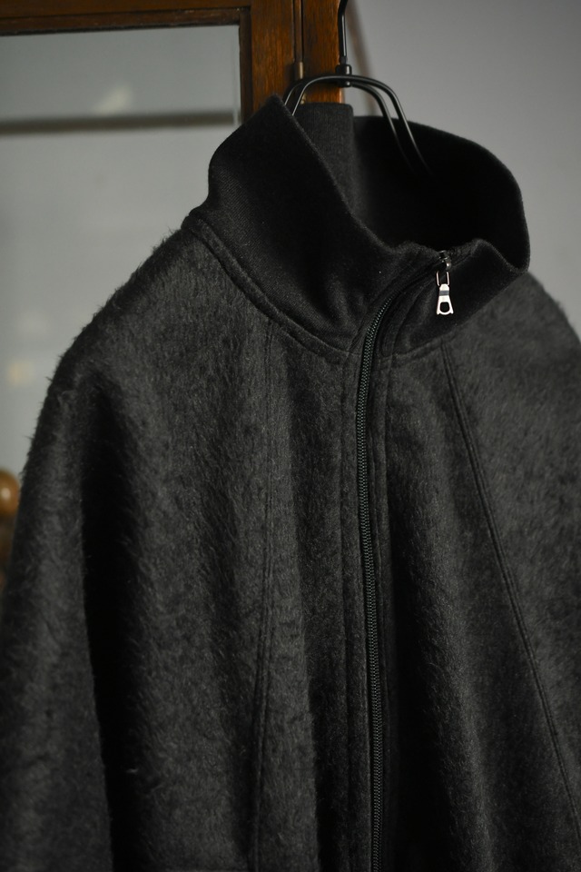 blurhms /  Pe/Silk Fleece Track Jacket (HeatherBlack)