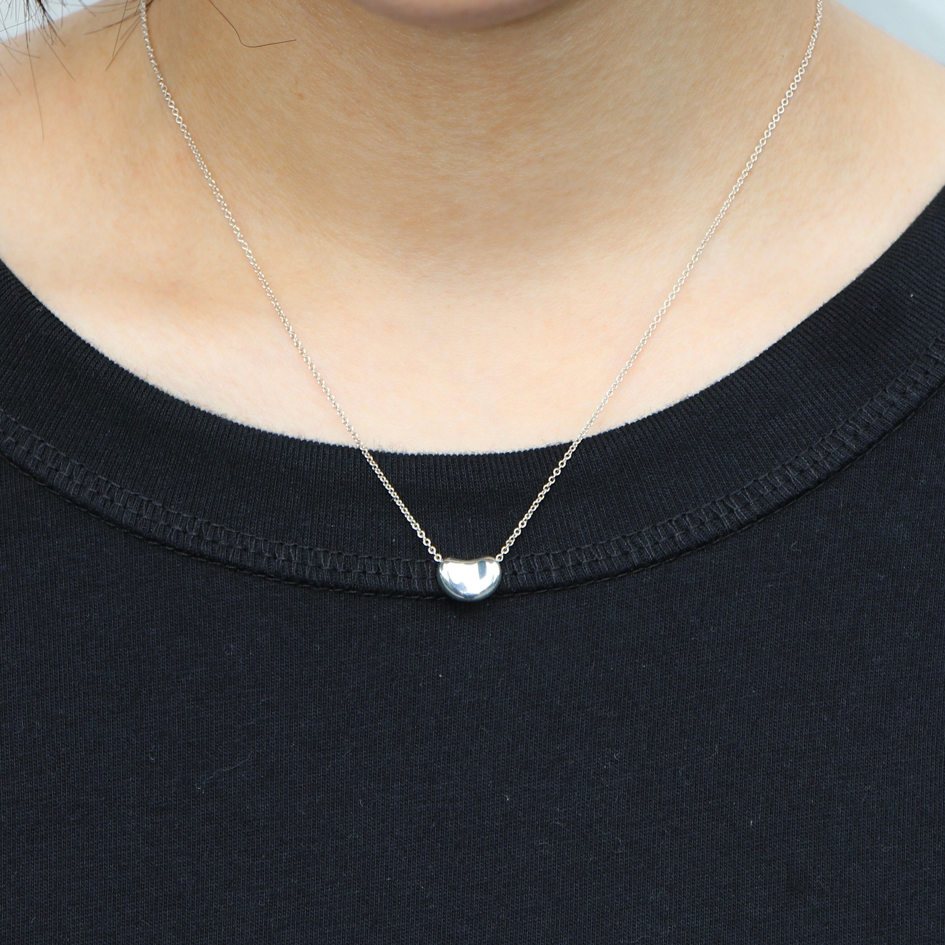 Tiffany&Co. エルサペレッティ ビーン ネックレス シルバー925 