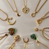 ムーンネックレス　［GSN063］