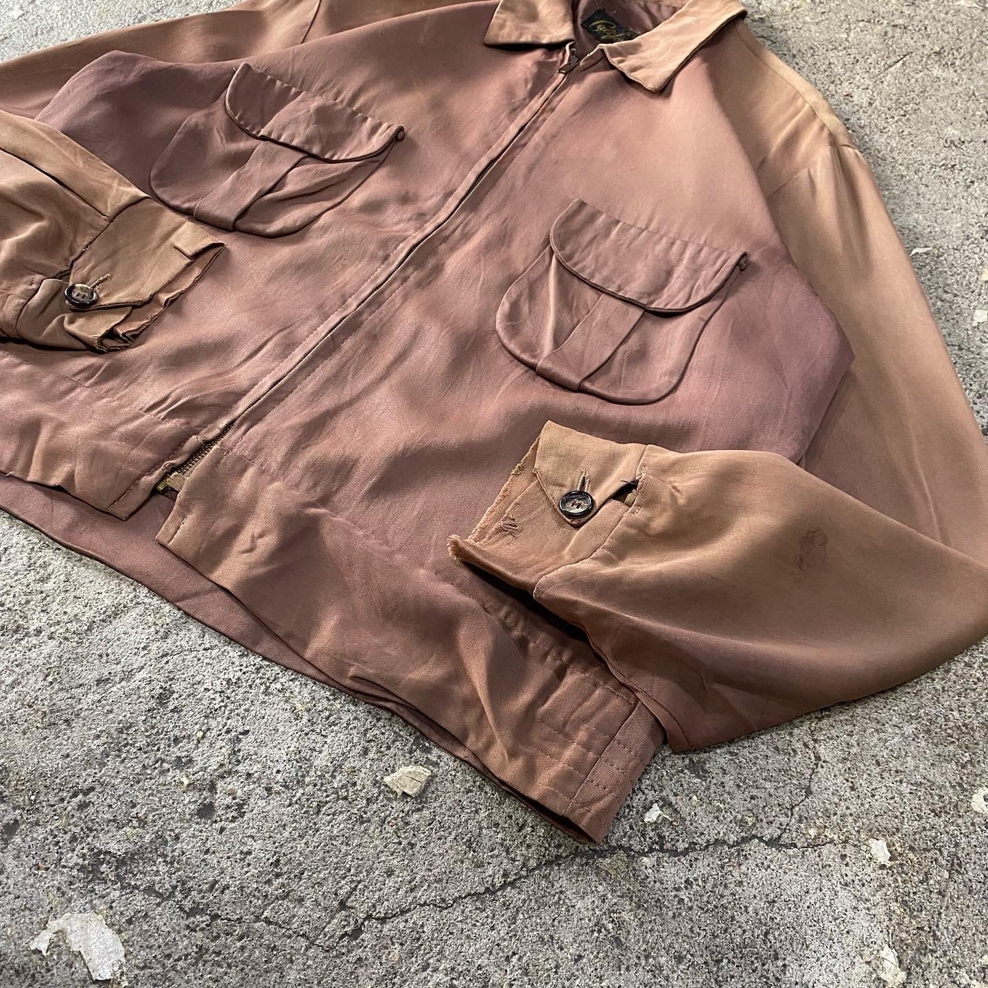 50s gabardine jacket | What'z up