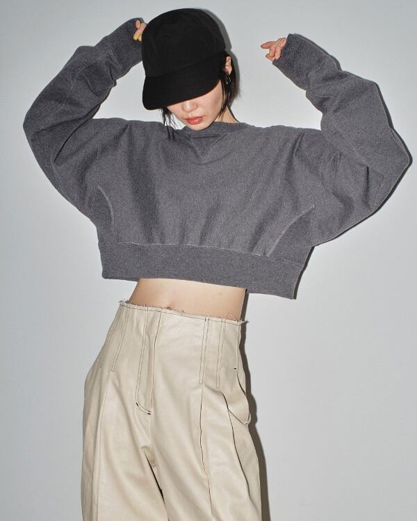 TODAYFUL トゥデイフル / Cropped Sweat Pullover クロップド