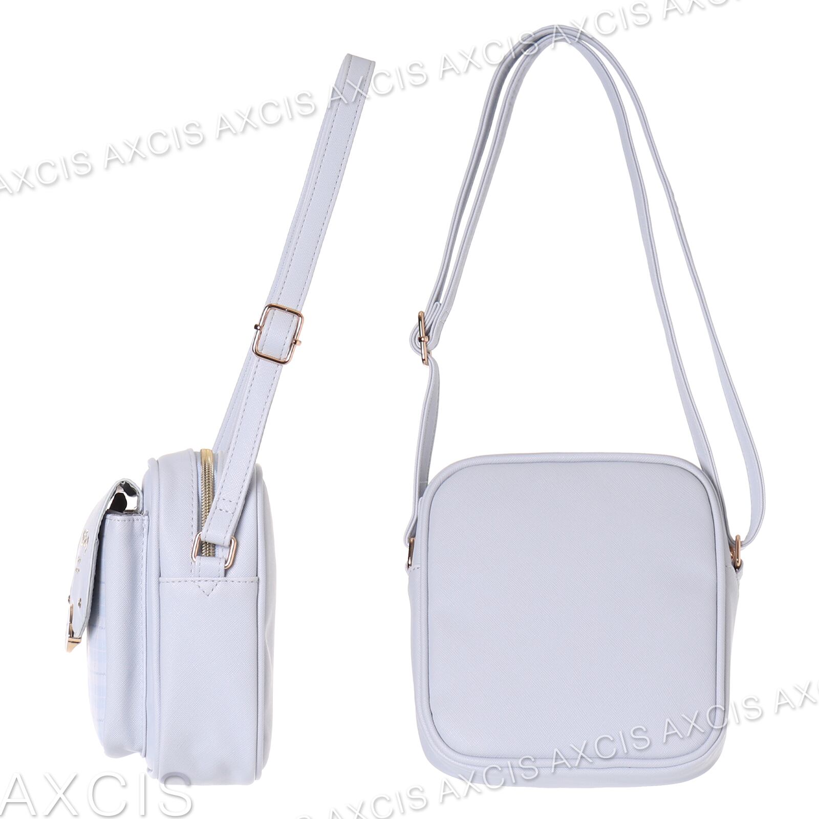 C24184】Coboca＋合皮チェックシマエナガホックスクエア