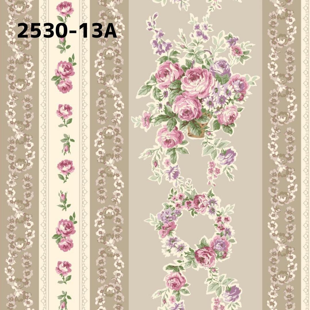 薔薇柄＊生地 Roses map